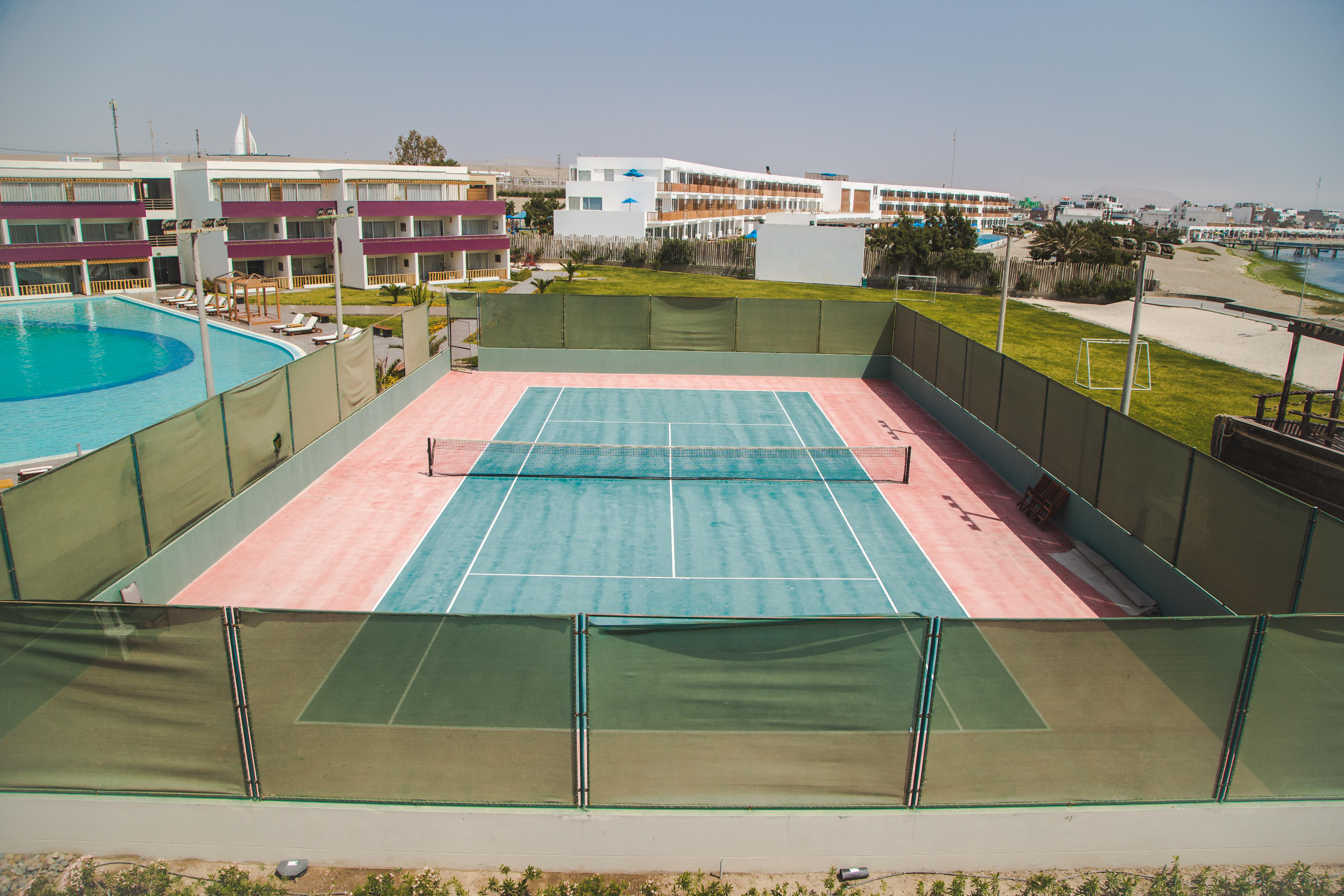 Aranwa Paracas Resort & Spa Exterior photo Tennis court